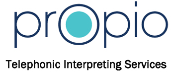 Logo: Propio Telephonic Interpreting Services