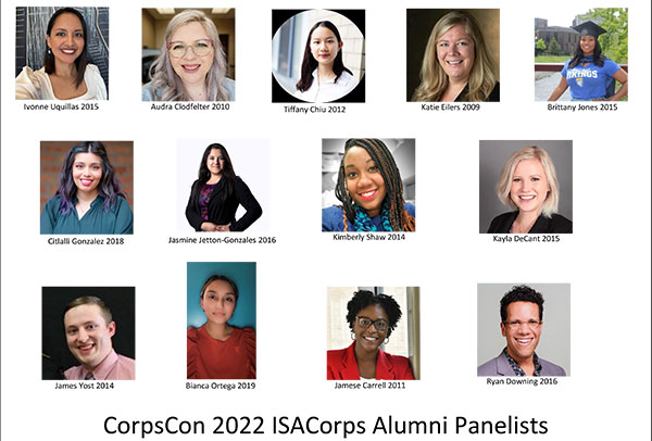 Alumni Panelists at CorpsCon 2022